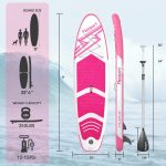 Premium Stand Up Paddle Board, Yoga Board with Durable SUP Accessories & Carry Bag | Wide Stance, Surf Control, Non-Slip Deck, Leash, Paddle and Pump for Youth & Adult - Image 36